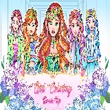 Girl Coloring Dress Up